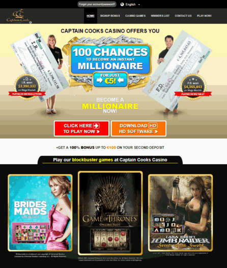 Captain Cooks Casino, deposit minimum $5 Captain Cooks Casino, deposit minimum $5