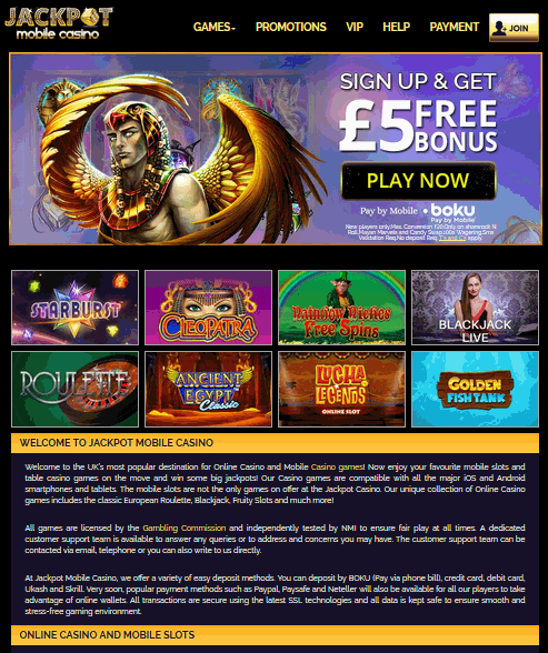 £5 No Deposit Bonus