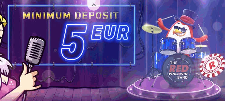 RedPing Win Casino, Get 100000P +200 free spins